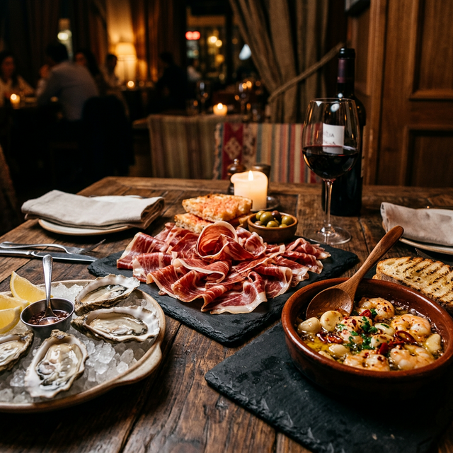 Tapas del Restaurante Moreno